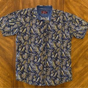 Consequence Paisley Button Down Shirt